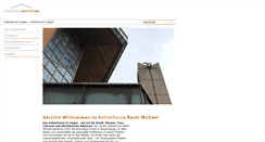 Desktop Screenshot of kulturforum-lingen.de